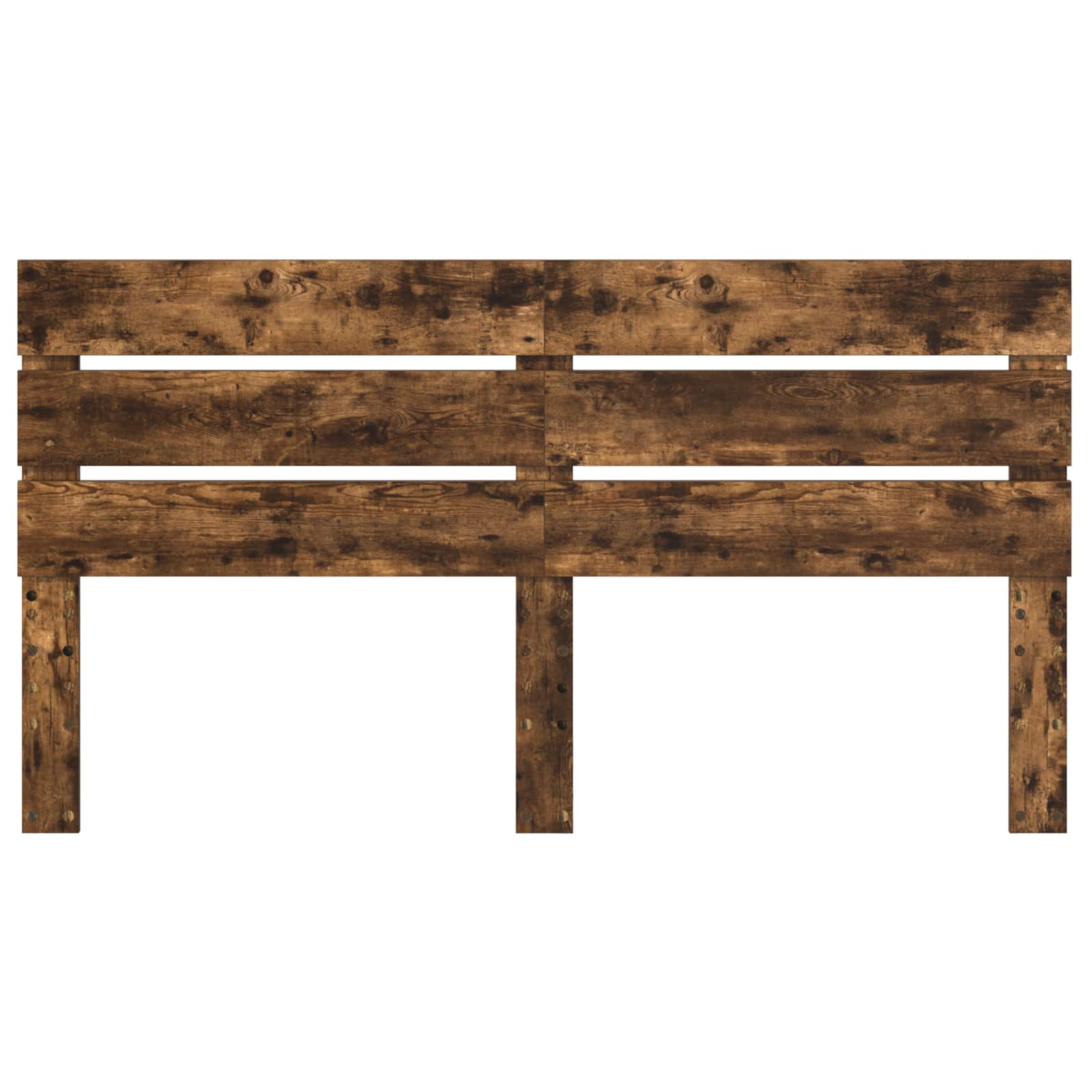 vidaXL Headboard Smoked Oak Engineered Wood 4
