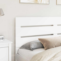 Headboard Engineered Wood White 160 cm