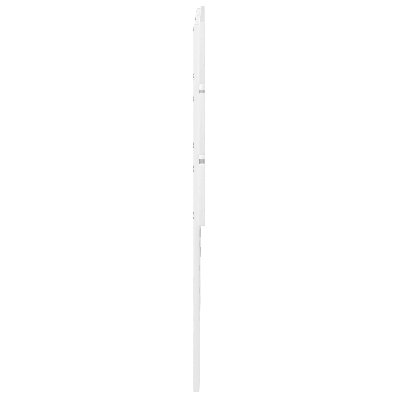 vidaXL Headboard White Engineered Wood 5