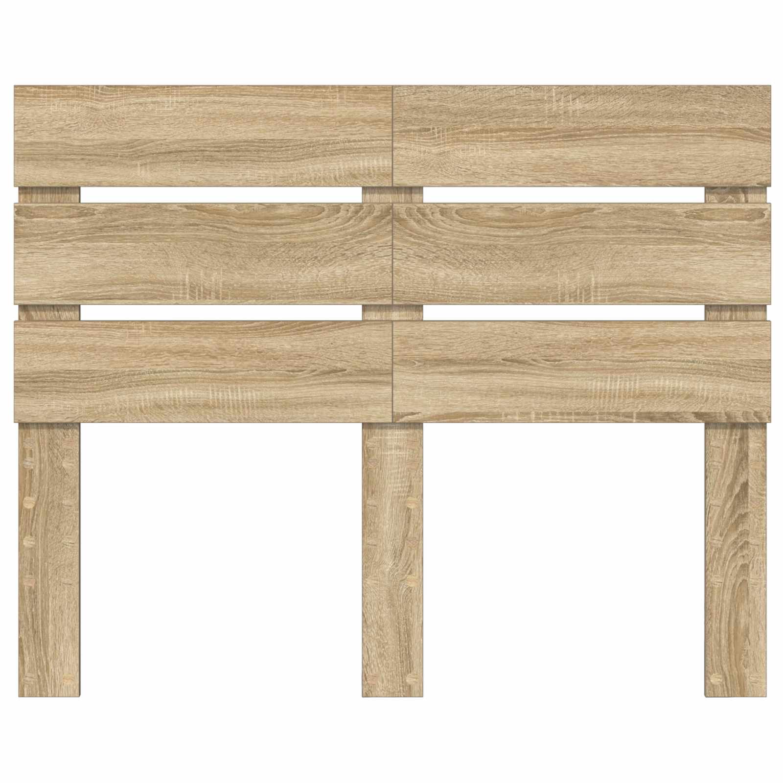 vidaXL Headboard Sonoma Oak Engineered Wood 4
