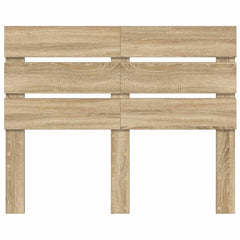 vidaXL Headboard Sonoma Oak Engineered Wood 4