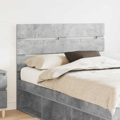 vidaXL Headboard Concrete Grey Engineered Wood 1