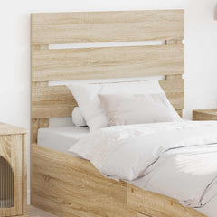 vidaXL Headboard Sonoma Oak Engineered Wood 1