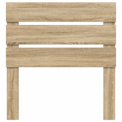vidaXL Headboard Sonoma Oak Engineered Wood 4