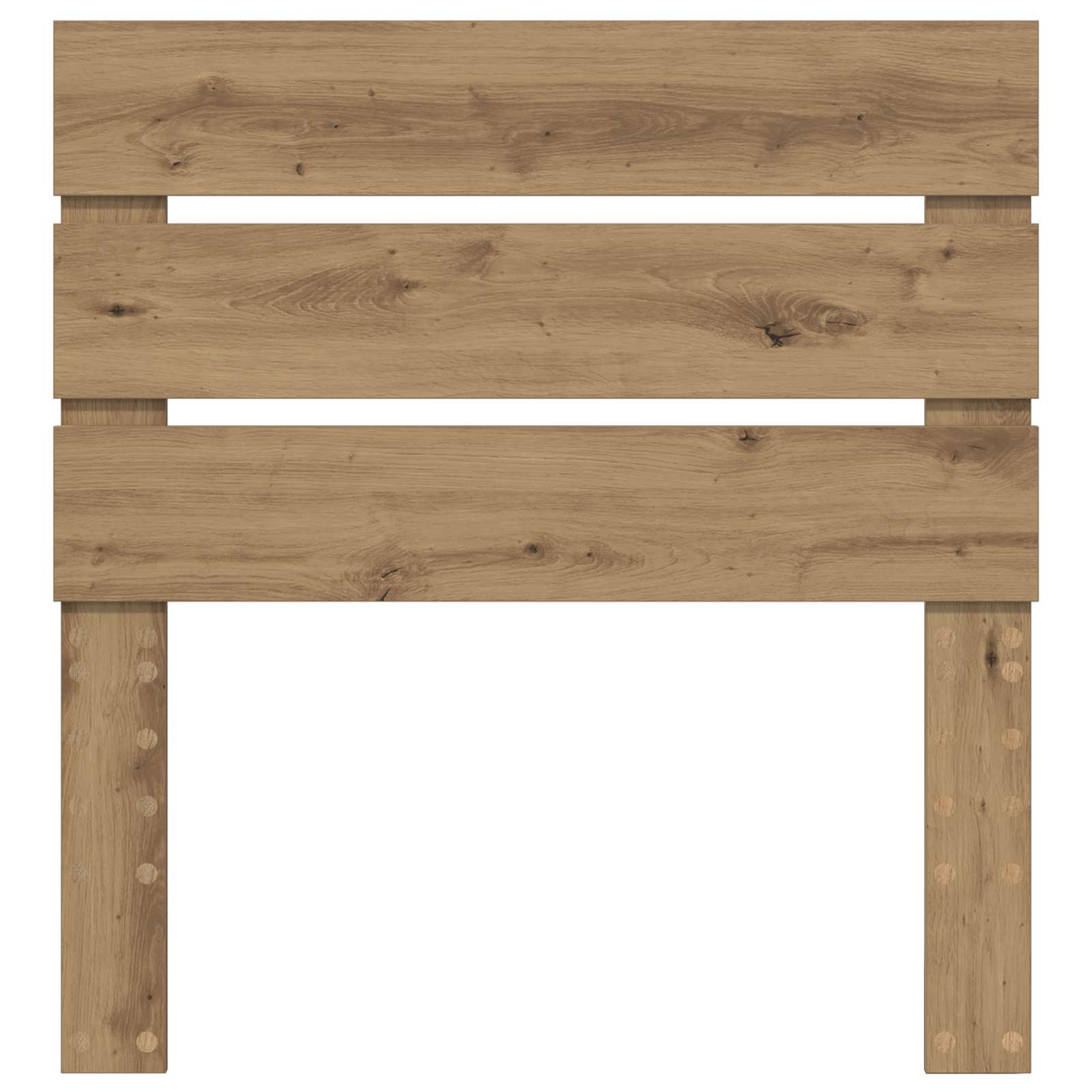vidaXL Headboard Artisan Oak Engineered Wood 4