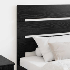 vidaXL Headboard Black Oak Engineered Wood 3