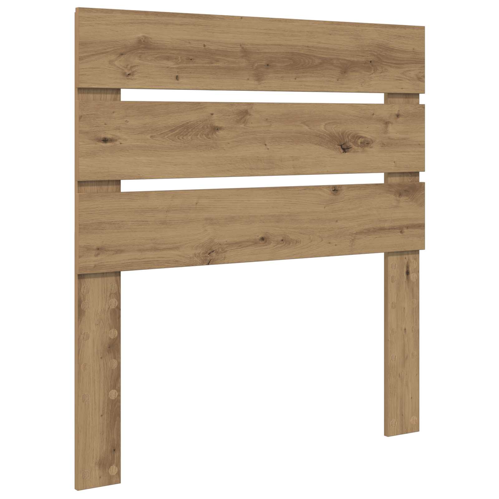 vidaXL Headboard Artisan Oak Engineered Wood 2