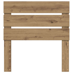 vidaXL Headboard Artisan Oak Engineered Wood 4