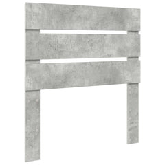 vidaXL Headboard Concrete Grey Engineered Wood 2