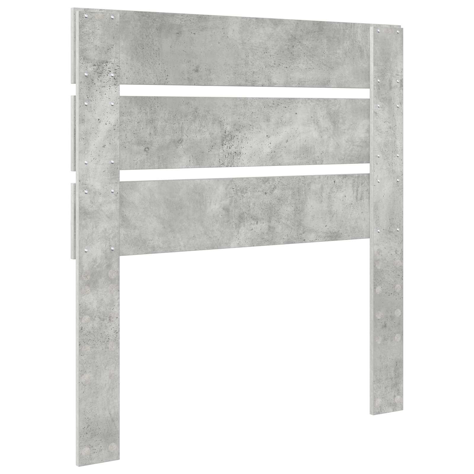 vidaXL Headboard Concrete Grey Engineered Wood 6