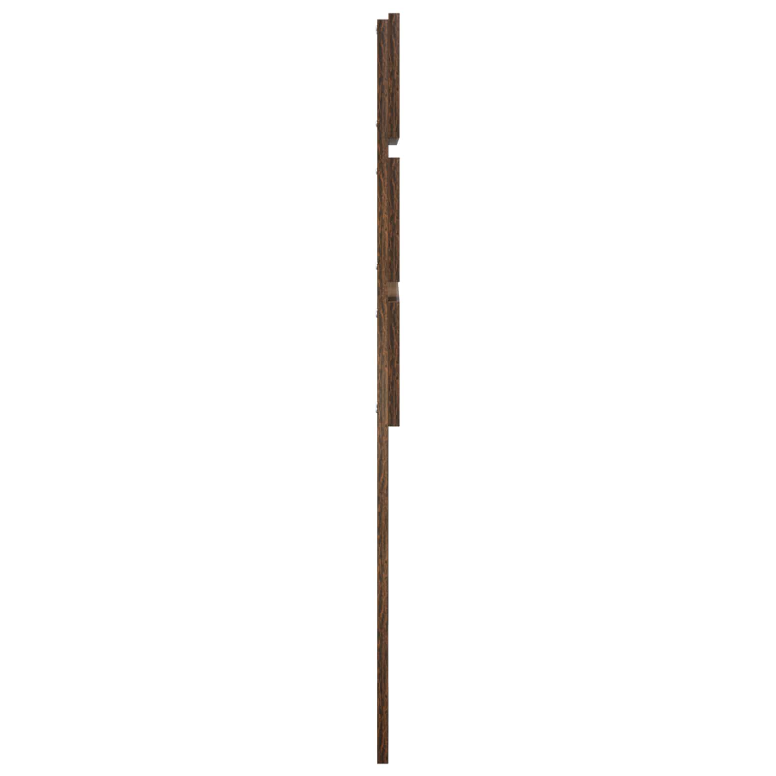 vidaXL Headboard Smoked Oak Engineered Wood 5
