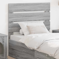 vidaXL Headboard Grey Sonoma Engineered Wood 1