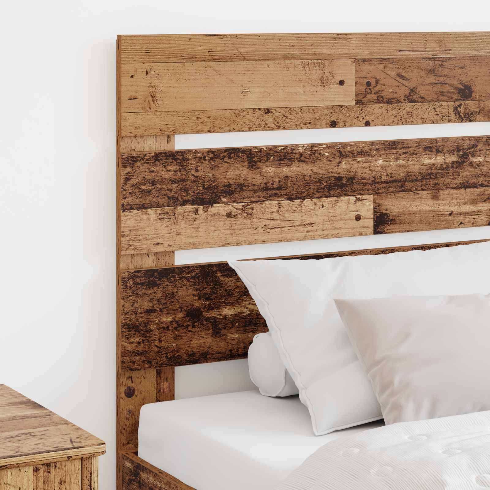 vidaXL Headboard Old Wood Engineered Wood 3