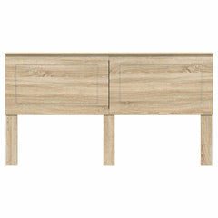 vidaXL Headboard Sonoma Oak 100 cm Engineered Wood 4