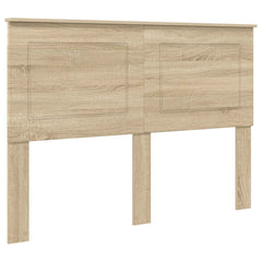 vidaXL Headboard Sonoma Oak 100 cm Engineered Wood 2