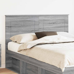 vidaXL Headboard 100 cm Engineered Wood Grey Sonoma