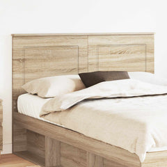 vidaXL Headboard 100 cm Engineered Wood Sonoma Oak