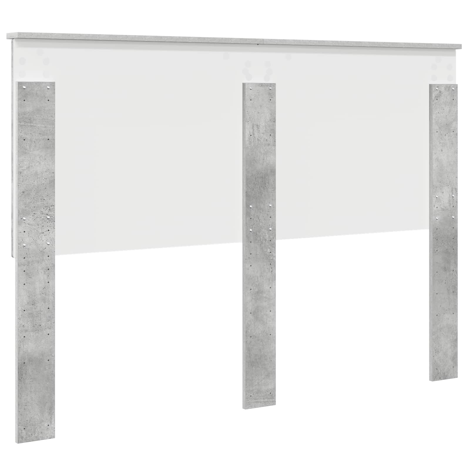 vidaXL Headboard Concrete Grey 100 cm Engineered Wood 6