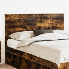 Headboard Engineered Wood Smoked Oak