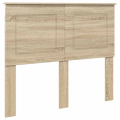 vidaXL Headboard Sonoma Oak Engineered Wood 2
