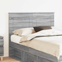vidaXL Headboard 100 cm Engineered Wood Grey Sonoma