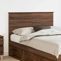 vidaXL Headboard 100 cm Engineered Wood Brown Oak
