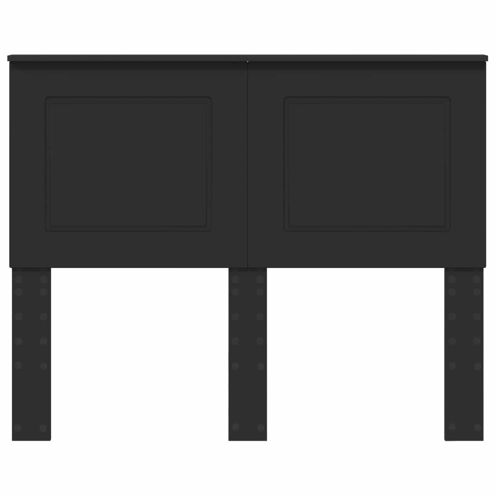 vidaXL Headboard Black Oak 100 cm Engineered Wood 4