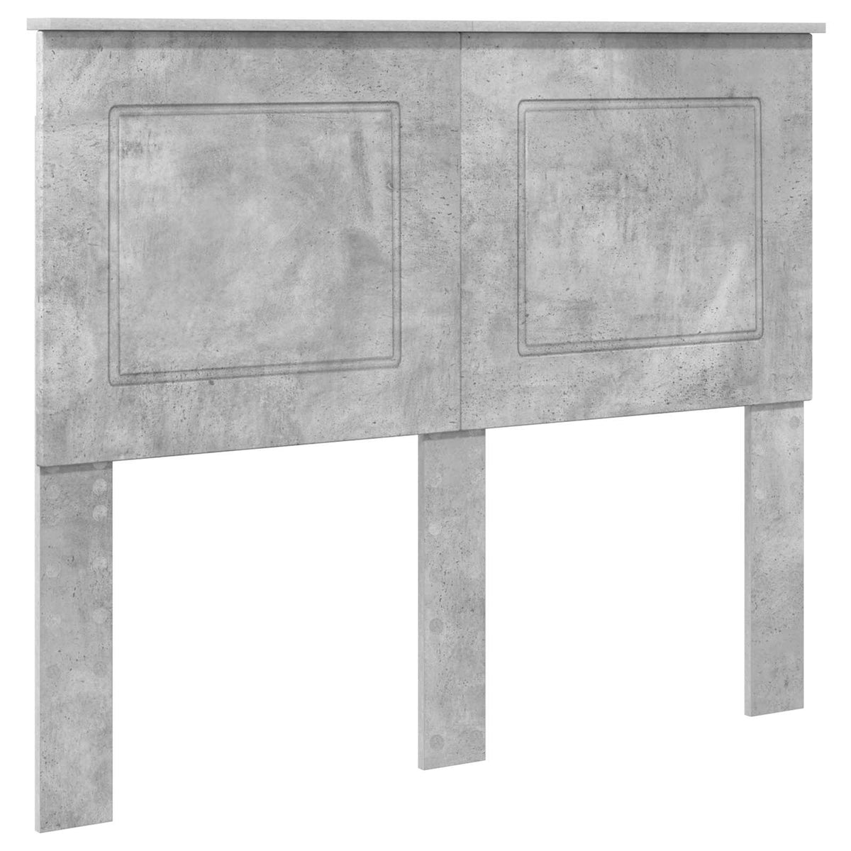 Headboard 100 cm Engineered Wood Concrete grey 120 cm