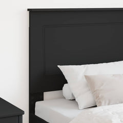 vidaXL Headboard Black Oak 100 cm Engineered Wood 3