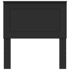 vidaXL Headboard Black Oak 100 cm Engineered Wood 4