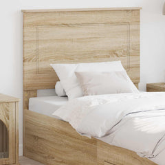 vidaXL Headboard 100 cm Engineered Wood Sonoma Oak
