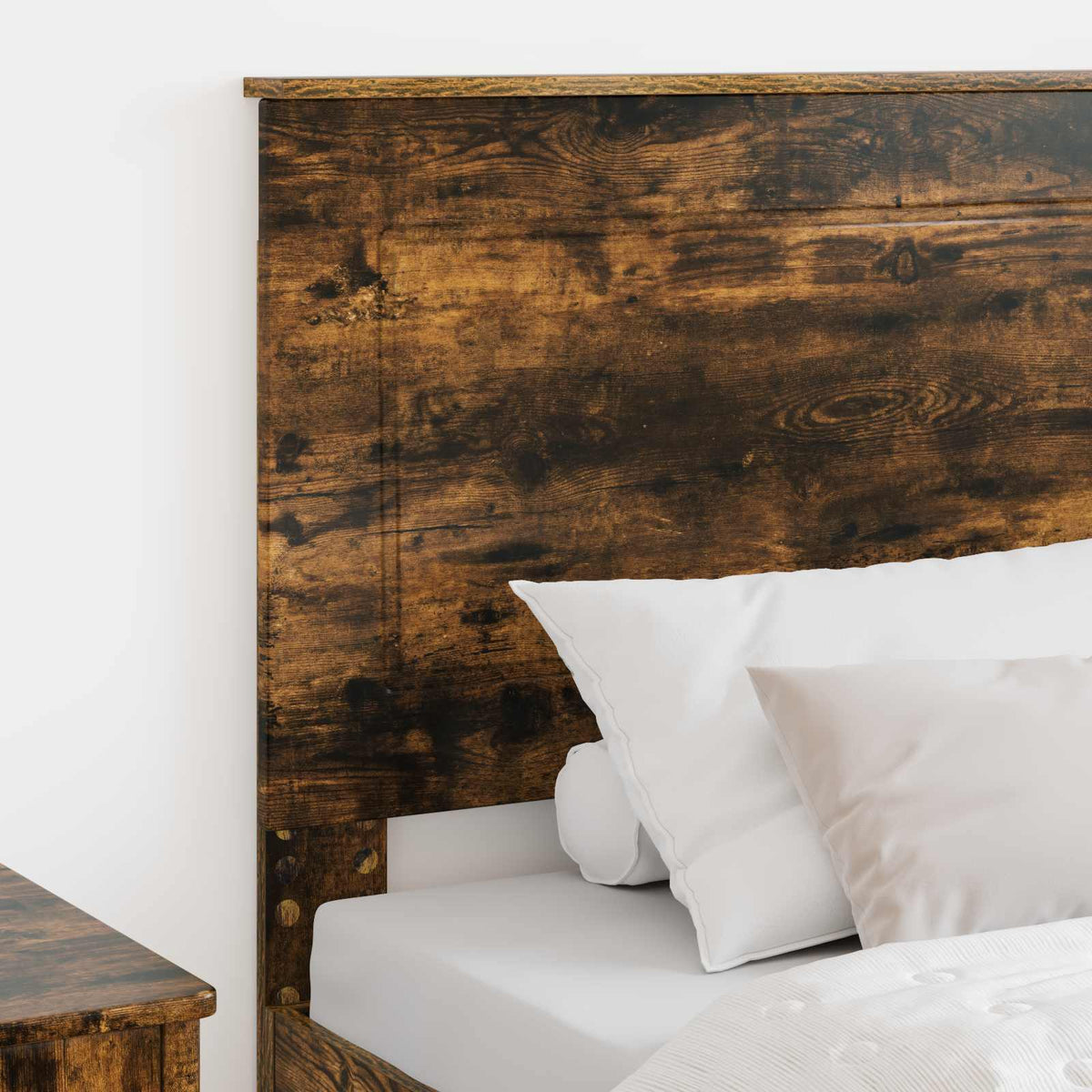Headboard 100 cm Engineered Wood Smoked Oak 100 cm