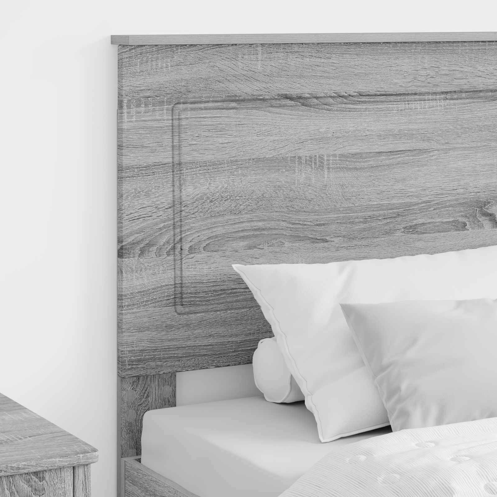 vidaXL Headboard Grey Sonoma 100 cm Engineered Wood 3