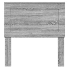 vidaXL Headboard Grey Sonoma 100 cm Engineered Wood 4