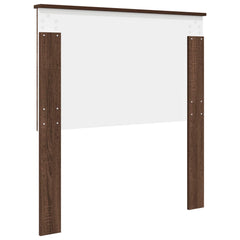 vidaXL Headboard Brown Oak 100 cm Engineered Wood 6