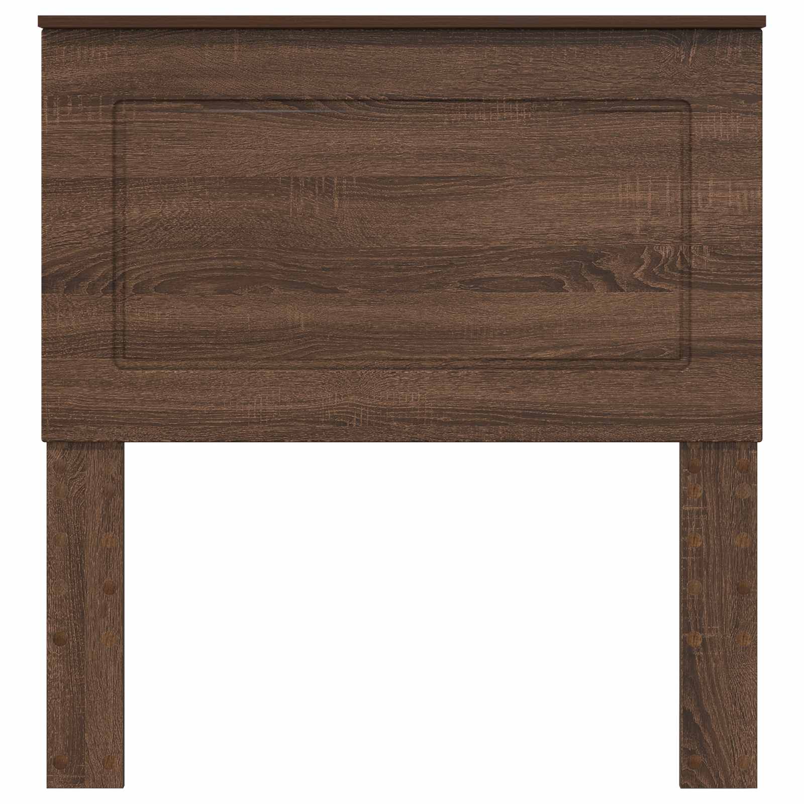 vidaXL Headboard Brown Oak 100 cm Engineered Wood 4
