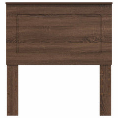 vidaXL Headboard Brown Oak 100 cm Engineered Wood 4
