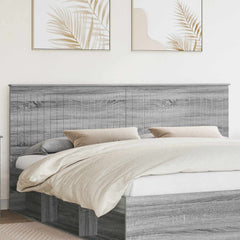 Headboard Engineered wood Grey Sonoma 200 cm