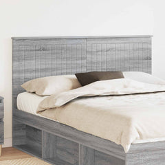 Headboard Engineered wood Grey Sonoma 150 cm