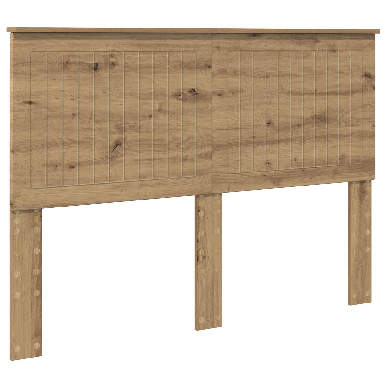 vidaXL Headboard Artisan Oak Engineered wood 2