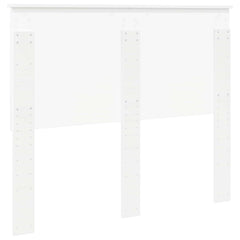 vidaXL Headboard White Engineered wood 6