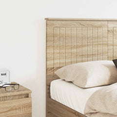 Headboard Engineered wood Sonoma Oak 120 cm