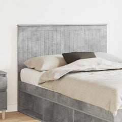 vidaXL Headboard Concrete Grey Engineered wood 1
