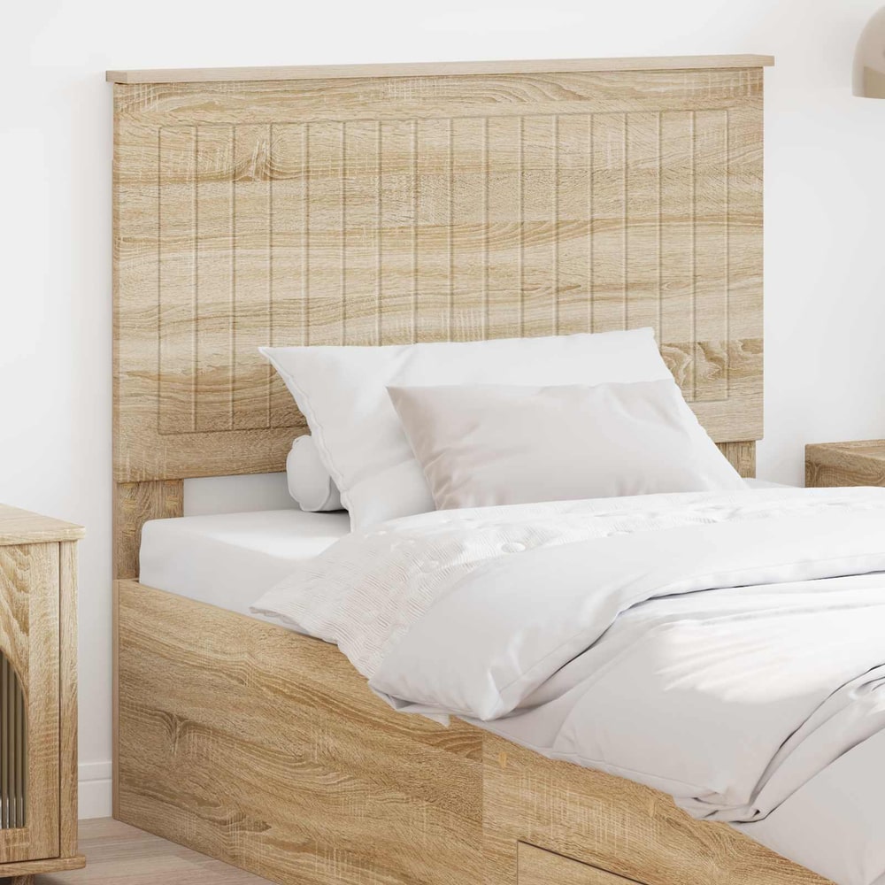 Headboard Engineered wood Sonoma Oak 100 cm