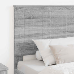 Headboard Engineered wood Grey Sonoma 100 cm