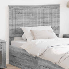 vidaXL Headboard Grey Sonoma Engineered wood 1