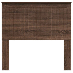vidaXL Headboard Brown Oak Engineered wood 4