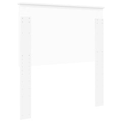 vidaXL Headboard White Engineered wood 6