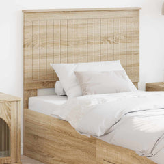 Headboard Engineered wood Sonoma Oak 90 cm