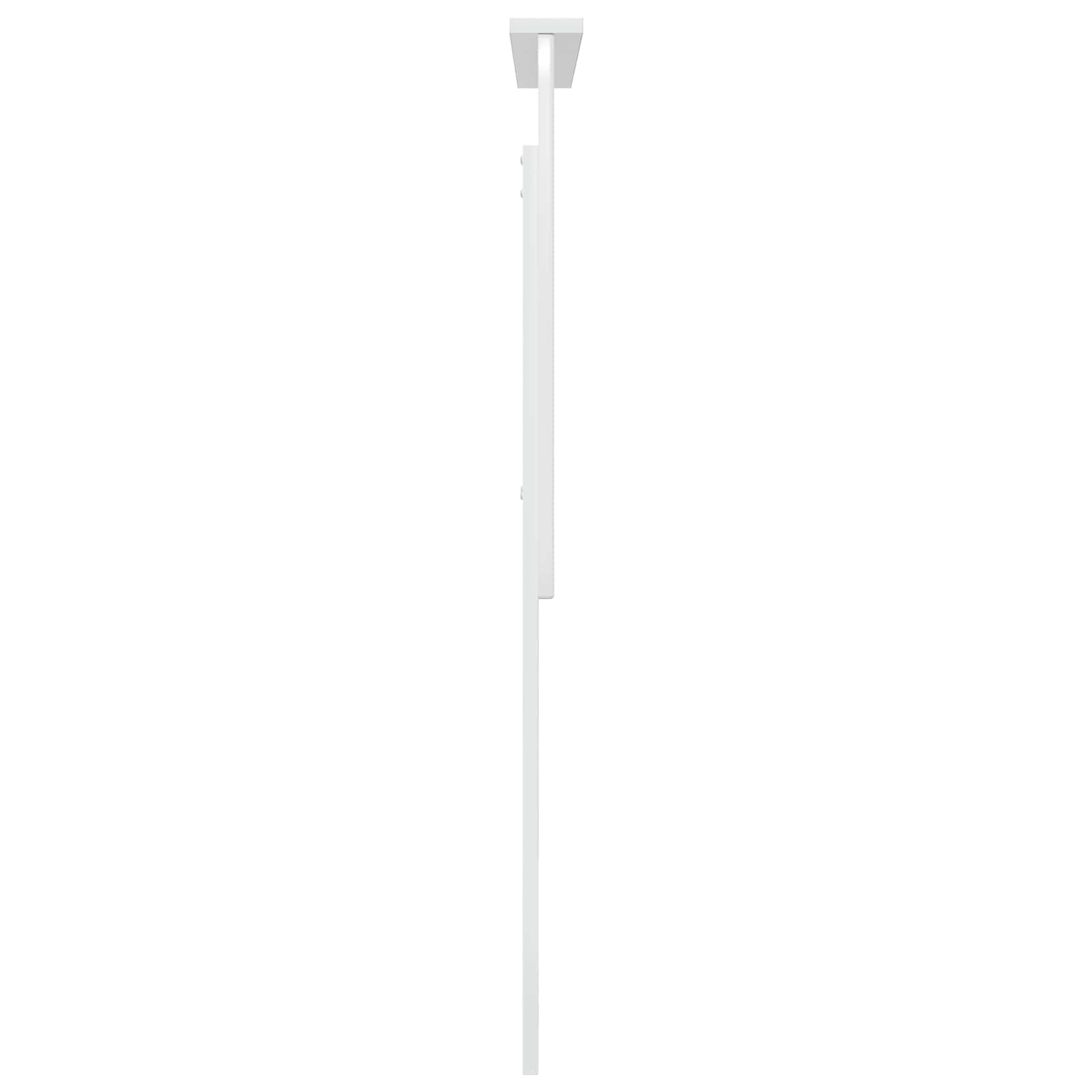 vidaXL Headboard Gloss White Engineered wood 5